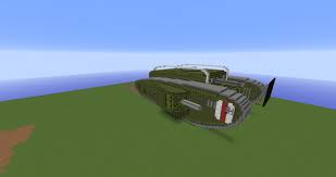 To make a tank, you simply need to surround a vanilla bucket with iron ingots in a crafting. Ww1 Mark 4 Tank Minecraft Map