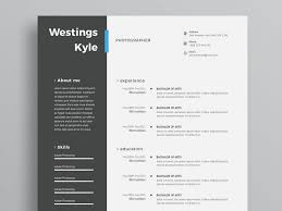 Download from a cv library of 229 free uk cv templates in microsoft word format. Modern Cv Template Psd Free Download Resumekraft