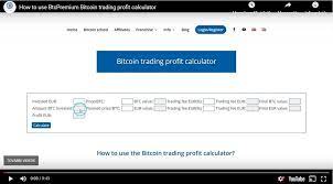 The crypto trading calculator is a simple calculator for working out the profit or loss on your cryptocurrency trade. Bitcoin Trading Profit Calculator Bitcoin Exchange And Trading Platform Btcpremium