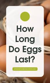 Eggs have a shelf life of 28 days (from date laid to best before date). Pin On Food Preservation And Storage