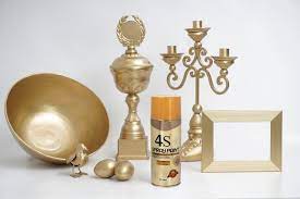 May 10, 2021 · the best premium metallic finish spray paint for metal this premium metallic spray paint by krylon lends a smooth, glossy finish that resembles metal plating to your indoor metal painting projects. Gold Spray Paint Is The Best Option To Make An Object Lustrous And Sparkling By Samraj Polytex Ltd Medium