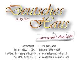 Kaltenwanghof 1 73235 weilheim an der teck deutschland. Landgasthof Deutsches Haus Kg Kaltenwanghof 1 Weilheim An Der Teck 2020