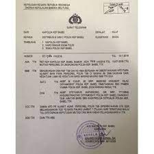 Contoh surat pesanan yang kami lampirkan atau beritahukan disini tinggal kamu download. Polri Copot Jabatan Polisi Yang Tendang Perempuan Di Pangkal Pinang Babel Bbc News Indonesia
