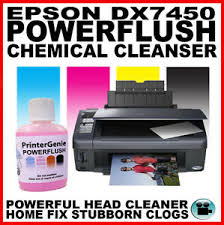 If the driver listed is not the right version or operating system, search our driver archive for the correct version. Epson Dx7450 Print Head Cleaner Nozzle Flush To Unblock Problem Printer Clogs Ebay