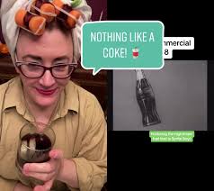 Old Coca Cola Commercial Sniffing