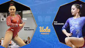 They currently compete in pauley pavilion, los angeles, ca. Ucla Gymnastics On Twitter The 2021 Freshman Class Added Two More Elite Talents With The Signing Of Four Time U S National Team Member Emmamalabuyo And 2018 World Medalist Ana Padurariu Gobruins Uclabound