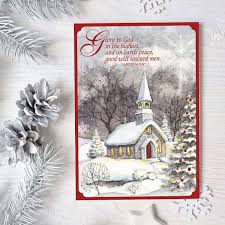 Our christmas sale items will get your home into the christmas spirit and spread holiday cheer to your family and friends. Buy Snowy Church Religious Christmas Cards Holiday Greetings Includes Bible Verse Set Of 18 Cards And Envelopes By Current Online In Indonesia B07fk5s754