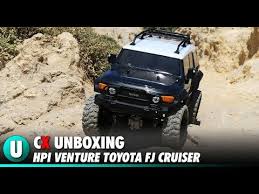 Unboxing Hpi S Venture Toyota Fj Cruiser Competitionx Youtube