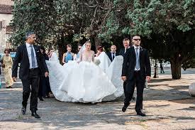 For the ceremony on friday, victoria wore a 46kg wedding dress that she designed with cinco, and. Victoria Swarovski S Wedding All The Photos Hello
