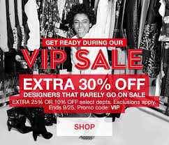 Get Ready During Our Vip Sale Extra 30 Percent Off Designers That Rarely Go On Sale Extra 25 Percent Or 10 Percent Off Select With Images How To Apply Promo Codes Macys