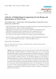 We did not find results for: Pdf A Review Of Methodological Approaches For The Design And Optimization Of Wind Farms