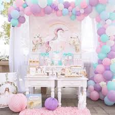 Magical Unicorn Birthday Party Unicorn Theme Party Unicorn Party Unicorn Baby Shower
