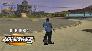 Skate as the legendary tony hawk or choose from a dream team of 12 top pro skaters, including old favorites like lasek, thomas, muska, and steamer, as well as. Tony Hawk S Pro Skater 3 Ps2 Suburbia 100 Goals Stats And Decks Youtube