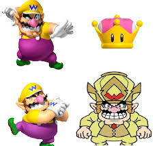 Why Wear A Crown Of A Princess When You Can Wear A Crown Of A God Warioware Gold Bowser Memes Mario Characters