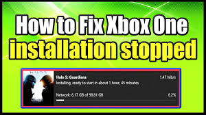 How To Fix Xbox One Installation Stopped For Digital Or Disc Installs Easy Method Youtube