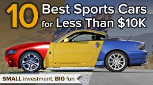 Listing of websites about best sports cars under 30k. Top 10 Best Used Sports Cars For Under 10 000 The Short List Youtube