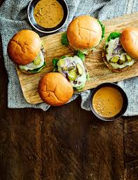 Steak Burgers With Peppercorn Sauce Dip Recipe Peppercorn Sauce Best Beef Recipes Steak Burger Recipe