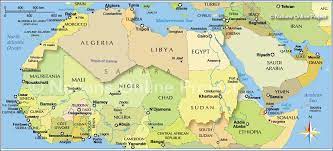 North Africa On World Map Political Map Of Northern Africa And The Middle East - Nations Online  Project