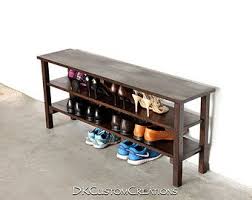 Items Similar To Table Top Shoe Rack On Etsy Shoe Rack Sitting Bench Small Laundry Rooms