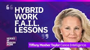 Hybrid Work F.A.I.L. Lessons: Top 50 Leader of MA Tiffany Taylor