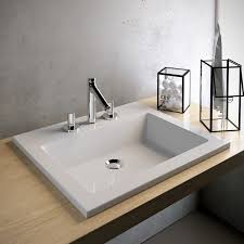 Ceramica simas propone un'elegante collezione di lavandini ad incasso in stile classico e moderno: Lavabo Incasso Rettangolare 60 Olympia Ceramica