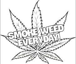 Pot leaf coloring pages for adults. Leaf Coloring Page