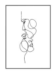 We Ve Done The Work For You View Our Shop For Vibrant Prints And Quotes To Give Your Walls A Stunning Trans Line Art Drawings Line Artwork Abstract Line Art