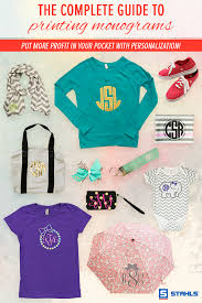 When you're choosing a heat press machine, it's important to get the right size to accommodate your projects and your workspace. Learn All There Is To Know About Monograms In Your Heat Press Business Download This Free Guide Today Silhouette Monogram Monogram Heat Transfer Material