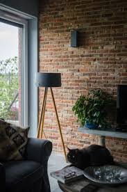 A Picture Of Our Concrete Lamps At Our Clients House Talma Floor Lamp Next To Our Orto Wall Lamp Concrete Lamp Flooring Floor Lamp