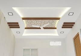 Modern house with trees and stone decoration items. 1 Best Living Room Ceiling Pop Design Gujarat India