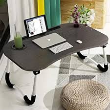 Amazon Com Laptop Table For Bed In 2020 Laptop Table For Bed Laptop Desk Laptop Desk For Bed
