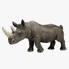Rhino 3d Model Ad Rhino Model Rhino 3d 3d Model Rhino