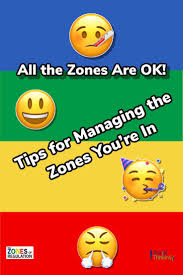 All The Zones Are Ok Tips For Managing The Zones You Re In Zones Of Regulation Social Communication Skills Emotional Skills