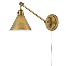 Swing arm wall sconce options are the perfect accent lighting fixture for use in any room. Swing Arm Lamps Hard Wire Plug In