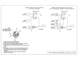 An aircraft magneto is an engine driven electrical generator that uses permanent magnets and coils to produce high voltage to fire the aircraft spark plugs. Ignition Switch Wiring Diagram Acs Products Company