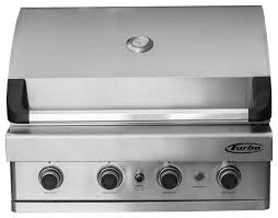 turbo 4 burner built in gas grill