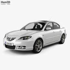 3d Model Of Mazda 3 Sedan S 2005 Mazda 3 Sedan Volkswagen Routan Mazda