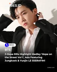Malam hari ini, BTS membagikan highlight medley untuk j-hope 'HOPE ON THE  STREET VOL.1' dan terdapat dua track featuring dengan Jungkook dan Huh  Yunjin LE SSERAFIM. Album 'HOPE ON THE STREET VOL.1'