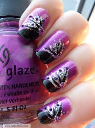 These stylish nail designs will inspire your next manicure and have your dark purple shades like this one are great for nails because it looks stylish all year round and. 65 Purple And Silver Nail Art Design Ideas