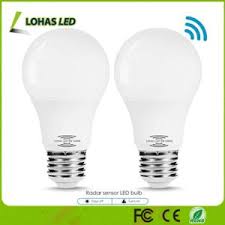 China 9w E26 Motion Sensor Light Bulb Daylight White 5000k Radar Sensor Led Bulb China Pir Motion Sensor Led Bulb Motion Sensor Led Bulb