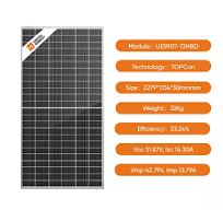 Sistema solar híbrido trifásico de 20 kW con batería de 40 ...