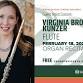 Guest Artist Concert: Virginia Broffitt Kunzer, Flute / FREE