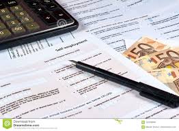 Self Employment Tax Form Stock Photo Image Of Fifty 124239586