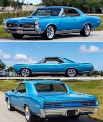 Image result for Montreux Blue 1967 GTO
