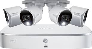 Best Buy Lorex 8 Channel 4 Camera Indoor Outdoor Wired 4k Uhd 2tb Dvr Surveillance System White D861a82 8da4e