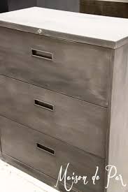 If you have excess contact paper in areas, trim it off with a razor blade. 15 Ways To Make Over An Ugly File Cabinet