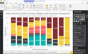 Create 100 Stacked Column Chart In Power Bi