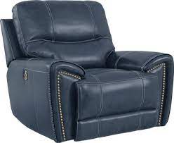 italo blue leather recliner in 2021 leather recliner recliner recliner chair