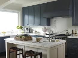 Grey Cabinets White Island Nature Inspired Accents And Colors Grey Kitchen Cabinets Navy Kitchen Cabinets Blue Gray Kitchen Cabinets