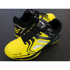 Quality badminton shoes to help badminton players play their best game, reduce injury, and look good on the court. Yonex Badminton Shoes Akayu 2 Yellow Black With Tru Cushion Original Shopee Malaysia